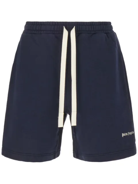 Palm Angels logo-embroidered bermuda shorts