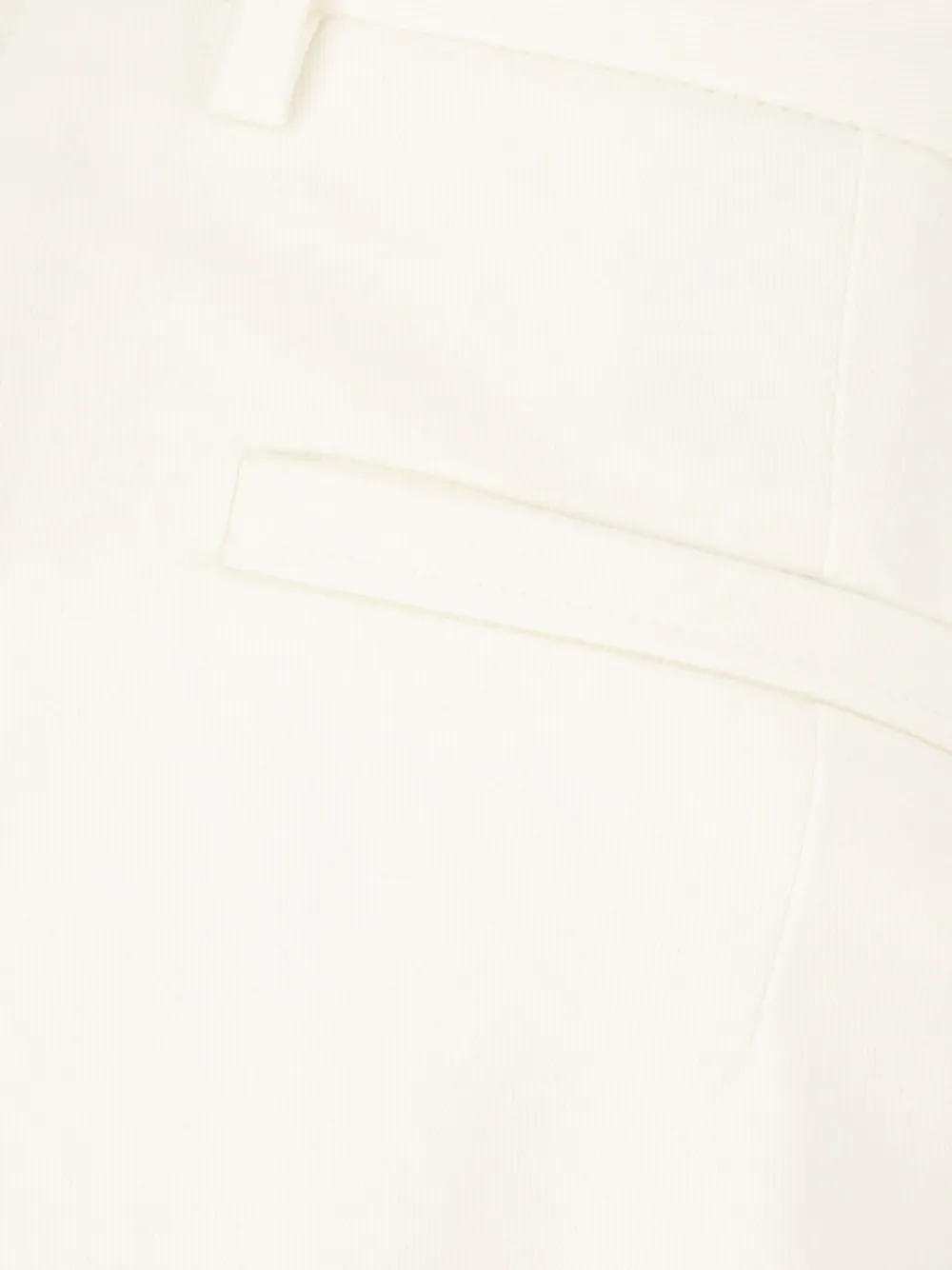 ZEGNA COTTON STRAIGHT TROUSERS