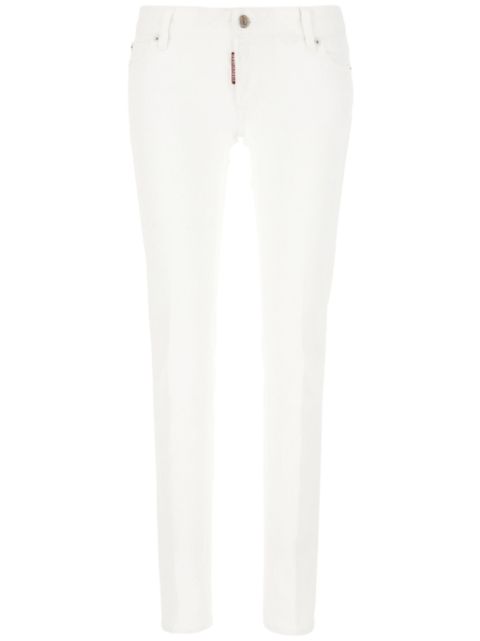 DSQUARED2 logo-patch skinny jeans Women