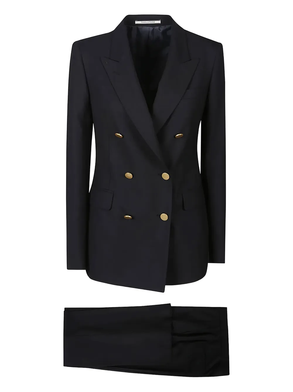 Tagliatore double-breasted suit - ブラック Tagliatore double-breasted suit - ブラック