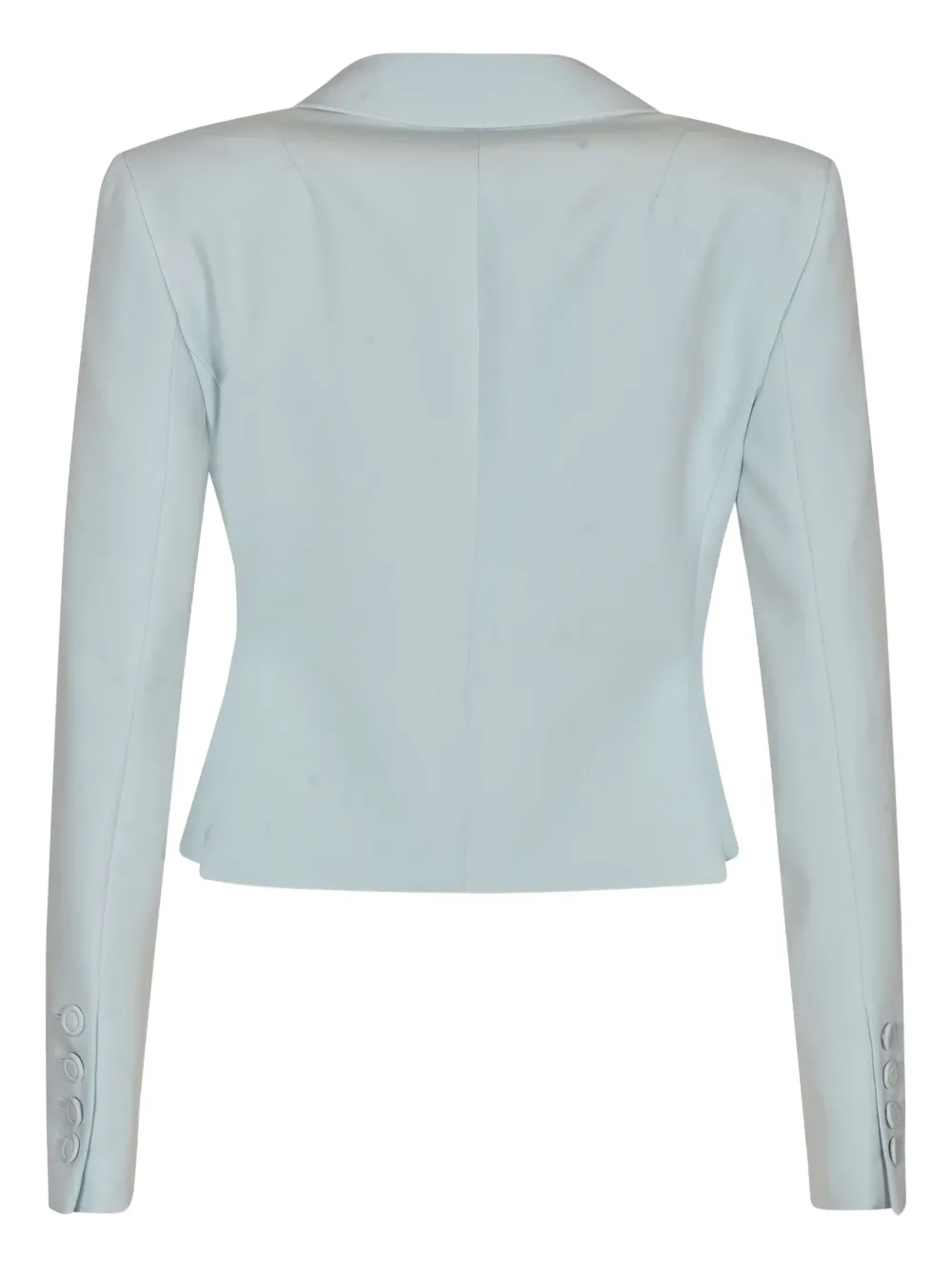Ermanno Scervino Single-breasted Cropped Jacket In Gray