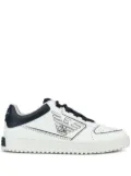 Emporio Armani logo trainers - White