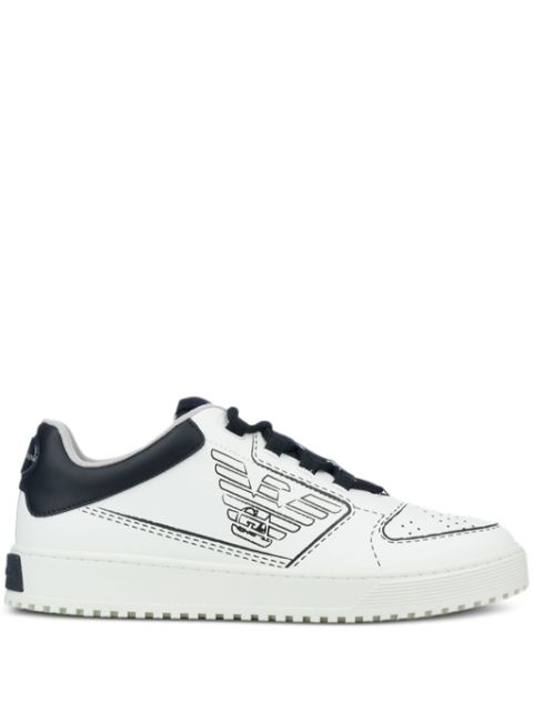 Emporio Armani logo trainers Men