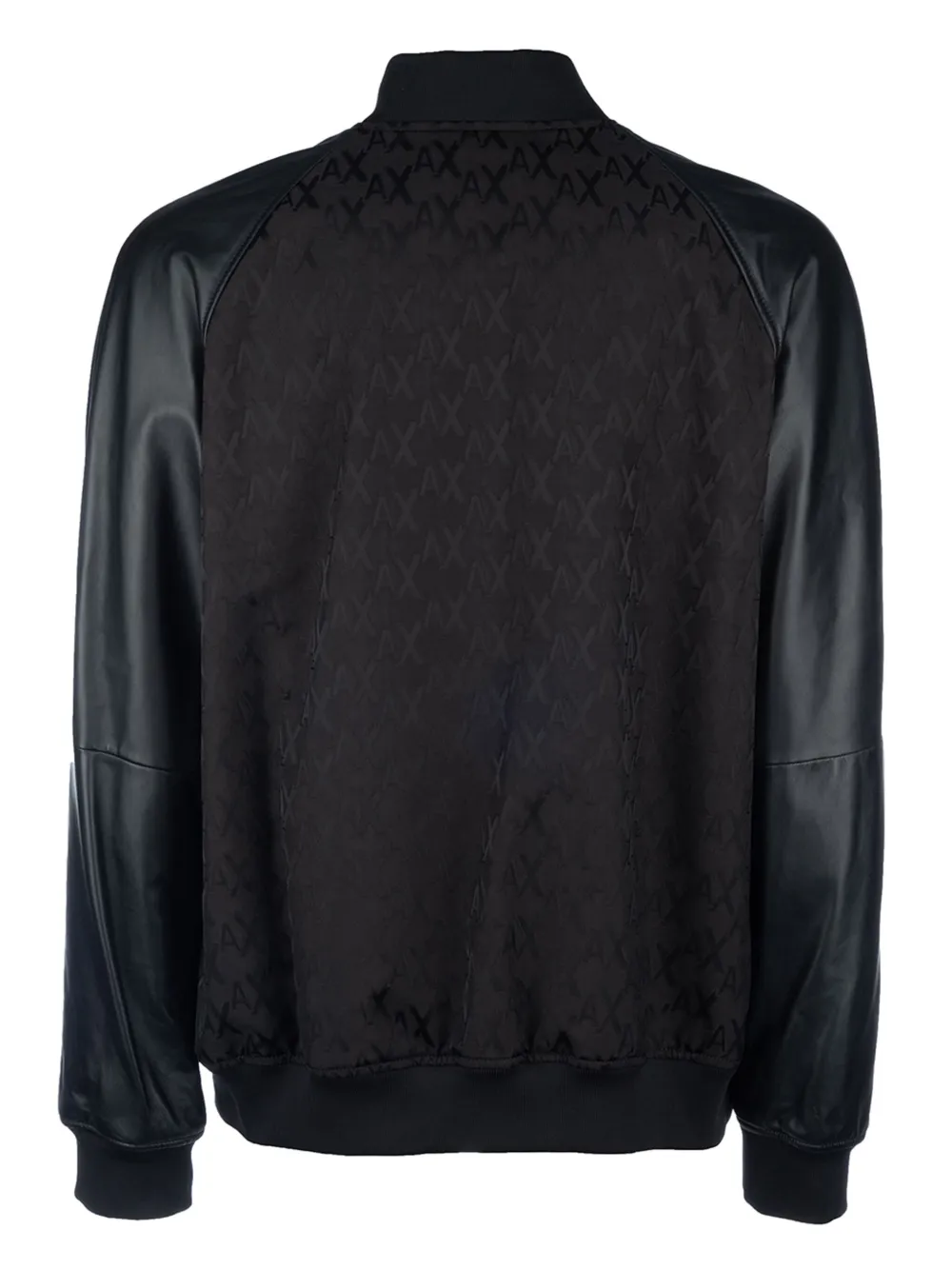 Cheap Armani Exchange monogram-print bomber jacket Men