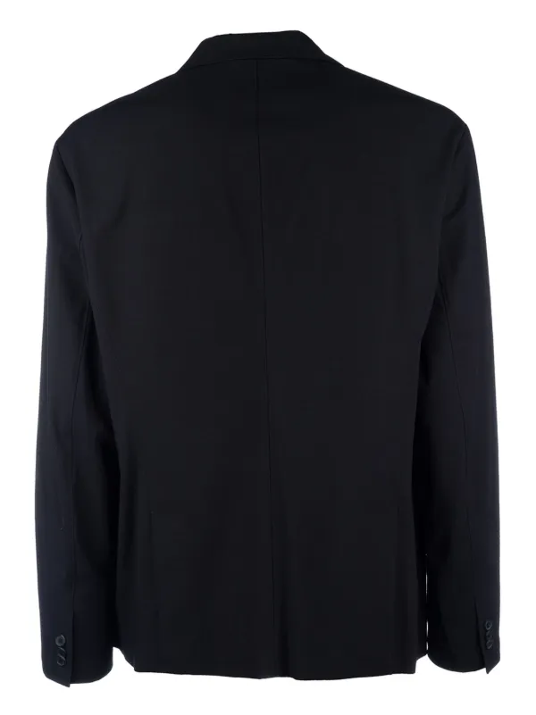 Armani Exchange single-breasted Blazer | Black | FARFETCH