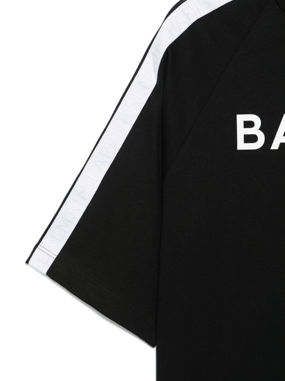 BALMAIN LOGO-PRINT T-SHIRT 