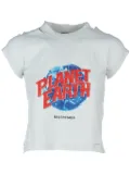 Balenciaga Planet Earth t-shirt - Neutrals