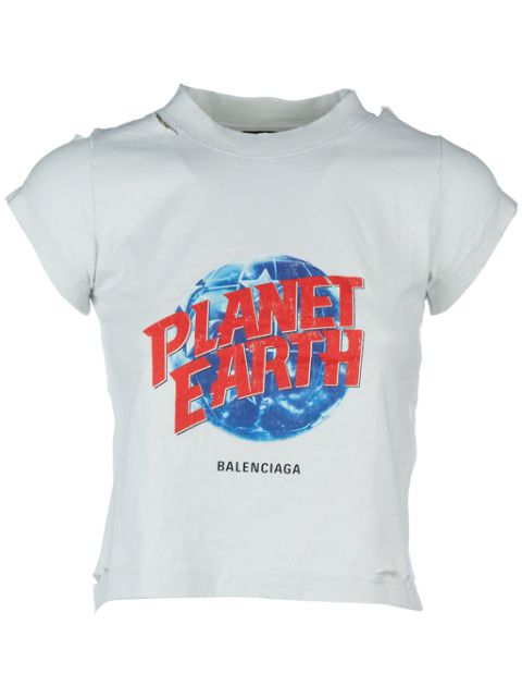 Balenciaga Planet Earth t-shirt Women