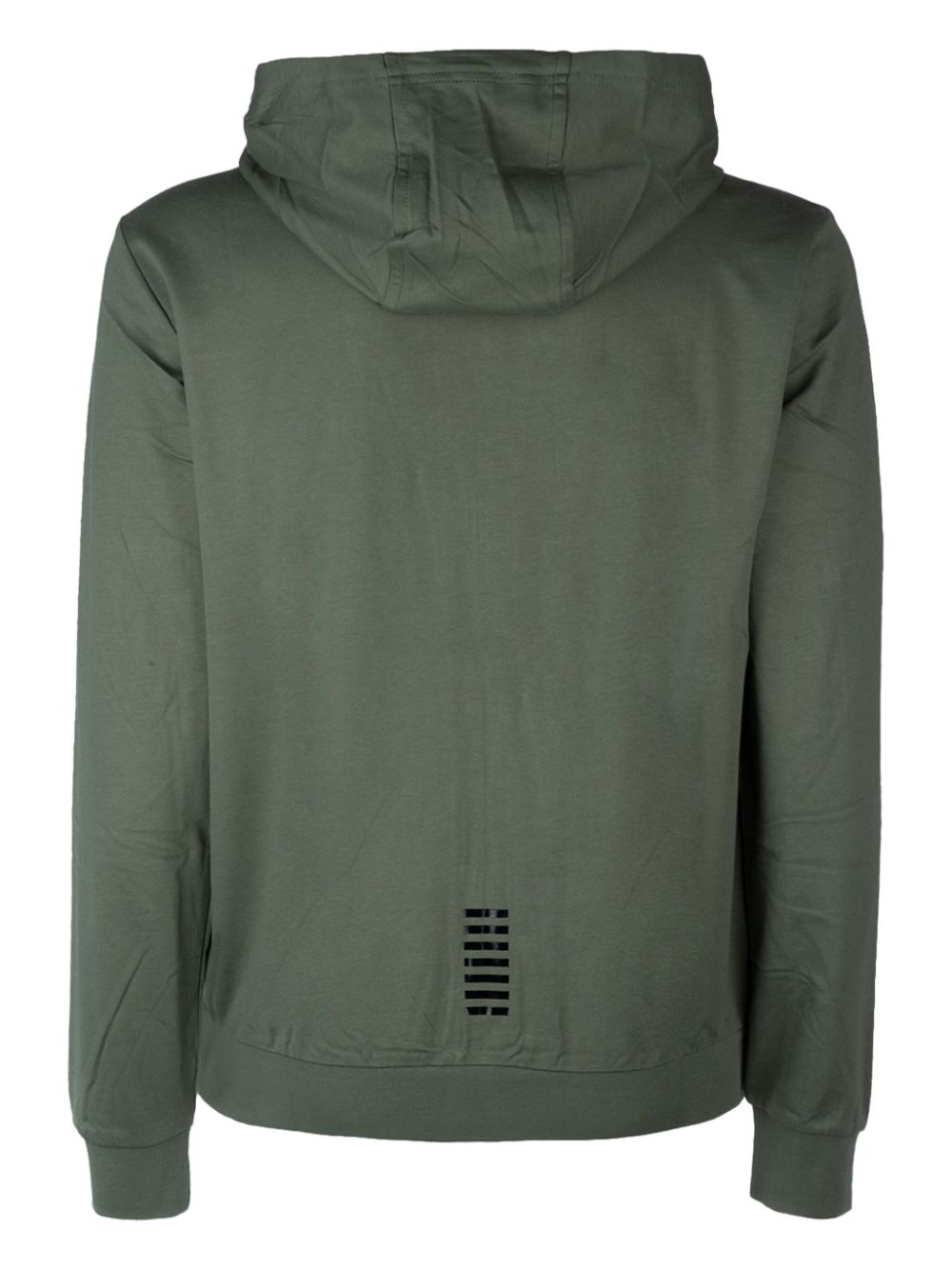 Ea7 Emporio Armani logo-print sweatshirt - Groen