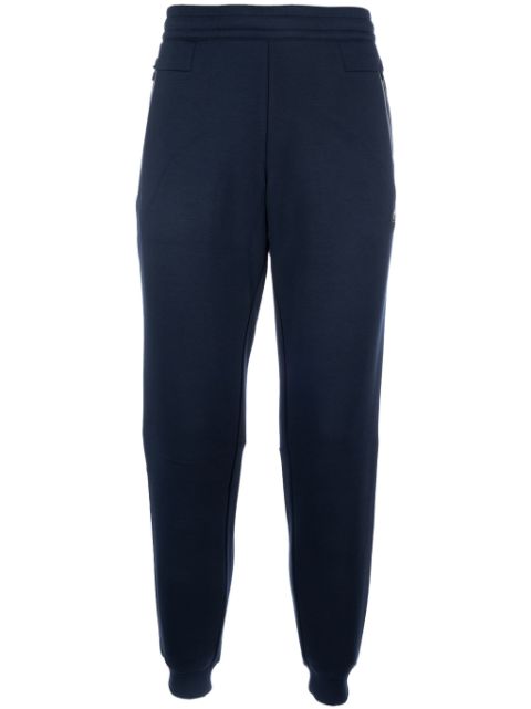 Ea7 Emporio Armani rubberised logo track pants Men