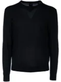 Armani Exchange crew-neck sweater - Black