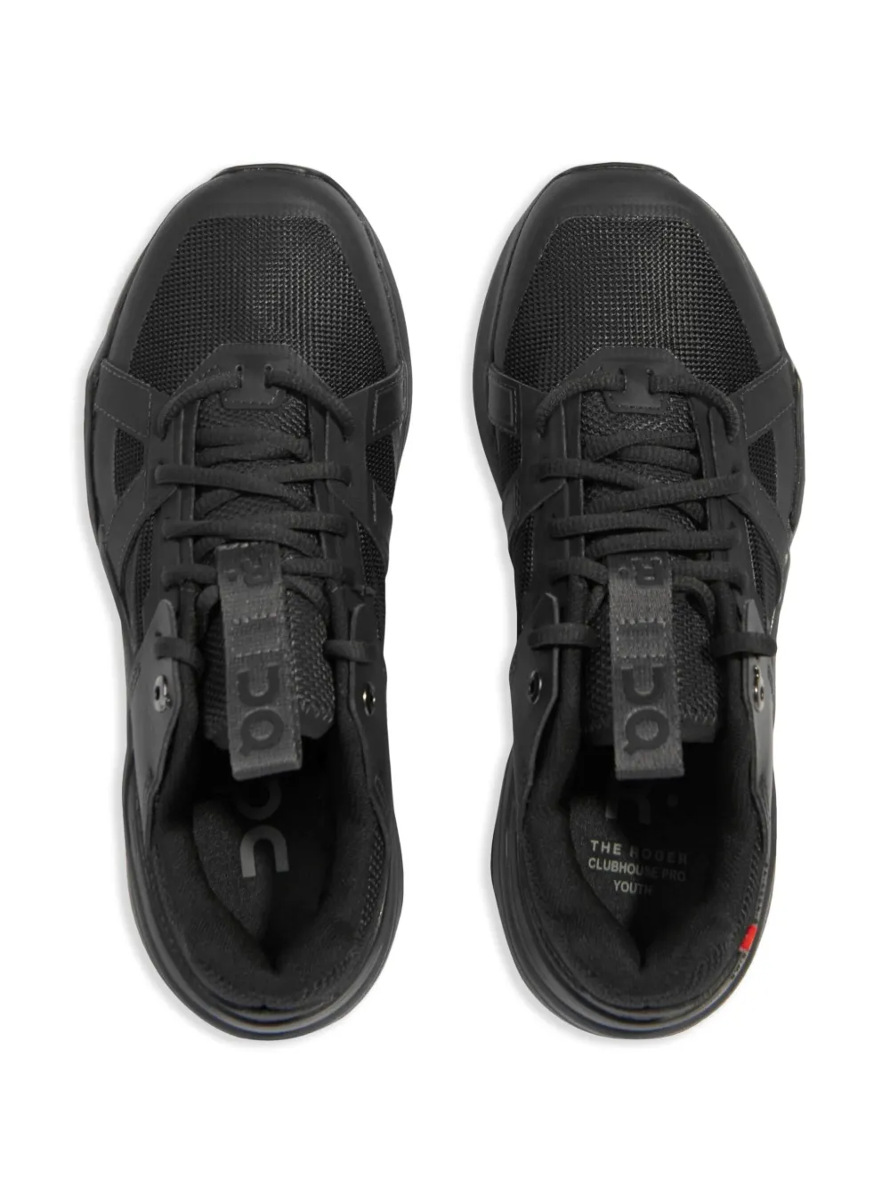 On Running Kids Cloud Sky Trainers In Black