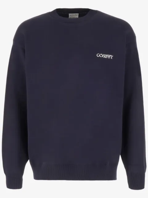 COUNTY OF MILAN sudadera con logo bordado