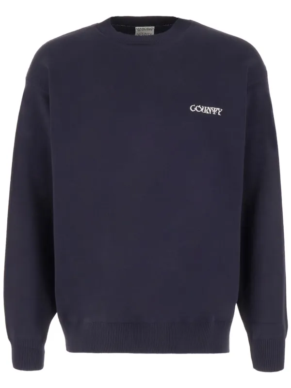 【関税込み】Marcelo Burlon County of Milan スウェットシャツ Marcelo Burlon County Of Milan ロゴ スウェットシャツ