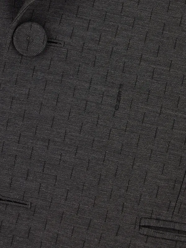 a0669 FENDI 【46】 ウールジャケット　イタリア製　シンプル　高級 フェンディ(FENDI)フェンディ ジャケット テーラードジャケット