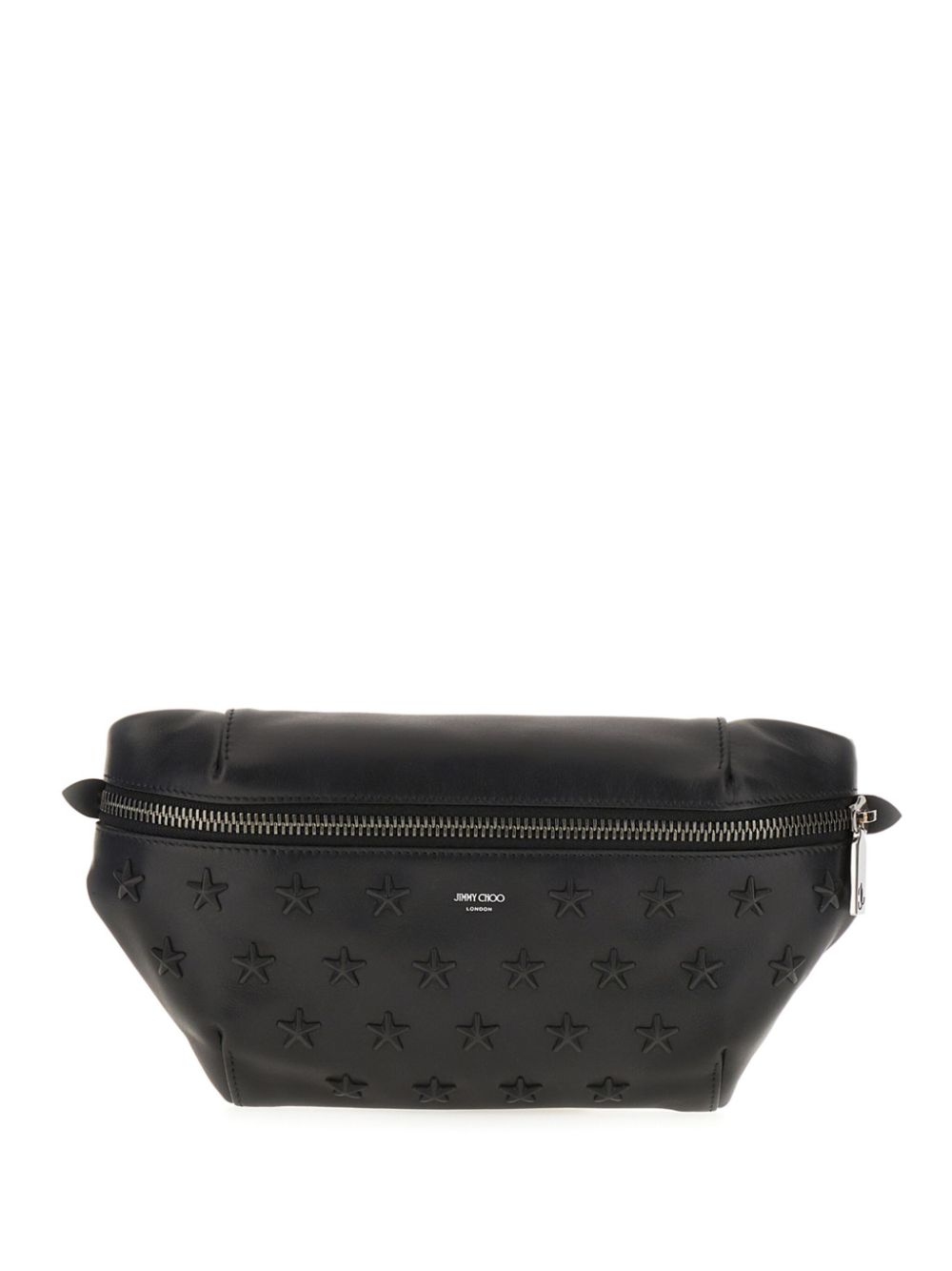 Jimmy Choo Star-motif Belt Bag In Schwarz