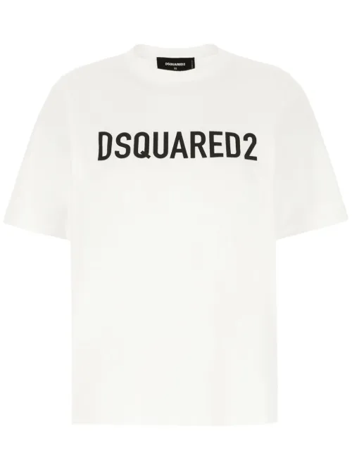 DSQUARED2 t-shirt en coton - Blanc - DSQUARED2 - Modalova