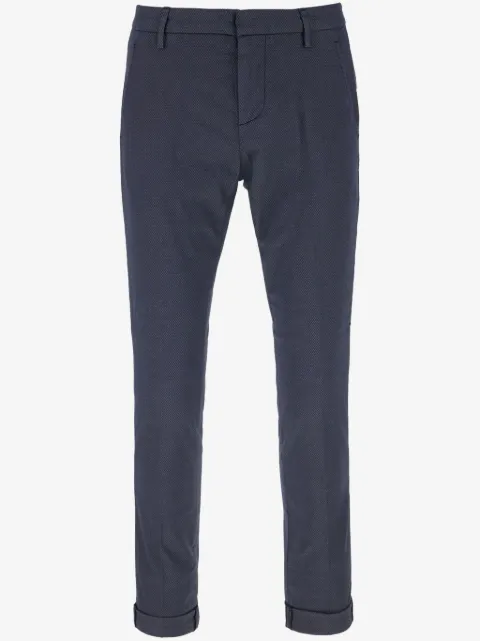DONDUP concealed-fastening tapered trousers