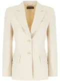 Alberta Ferretti single-breasted blazer - Neutrals