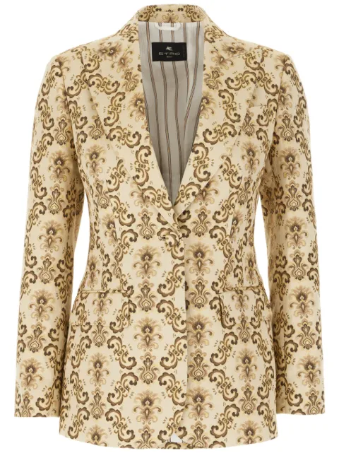 ETRO embroidered blazer