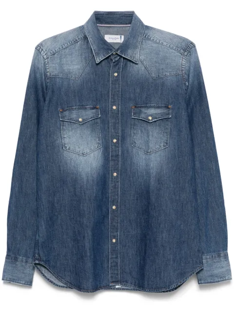 Tintoria Mattei washed-denim shirt 