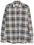 Tintoria Mattei checked shirt - Blue