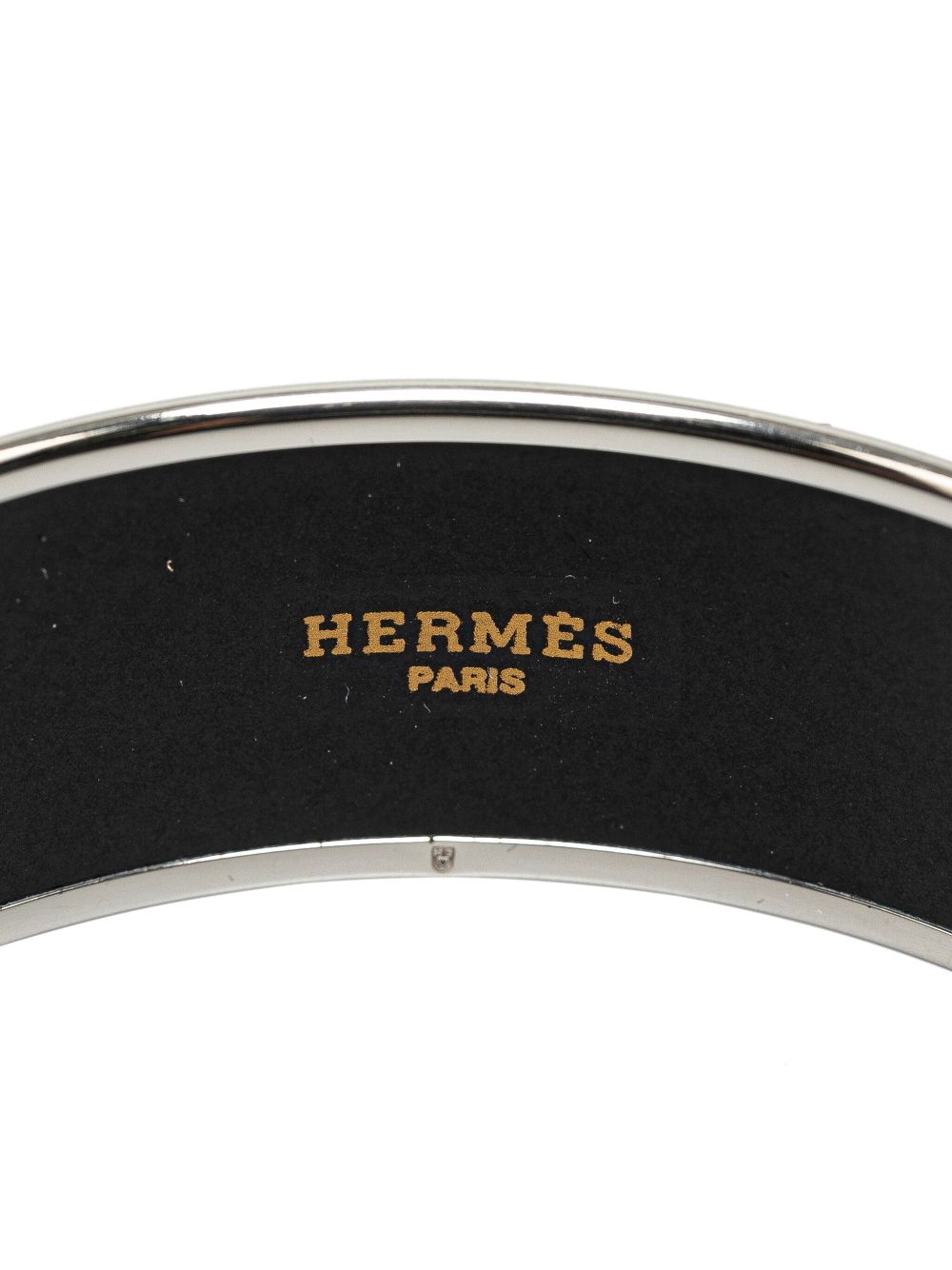 Hermes 1949 Wide Enamel Cloisonne Bangle 65 costume bracelet Women