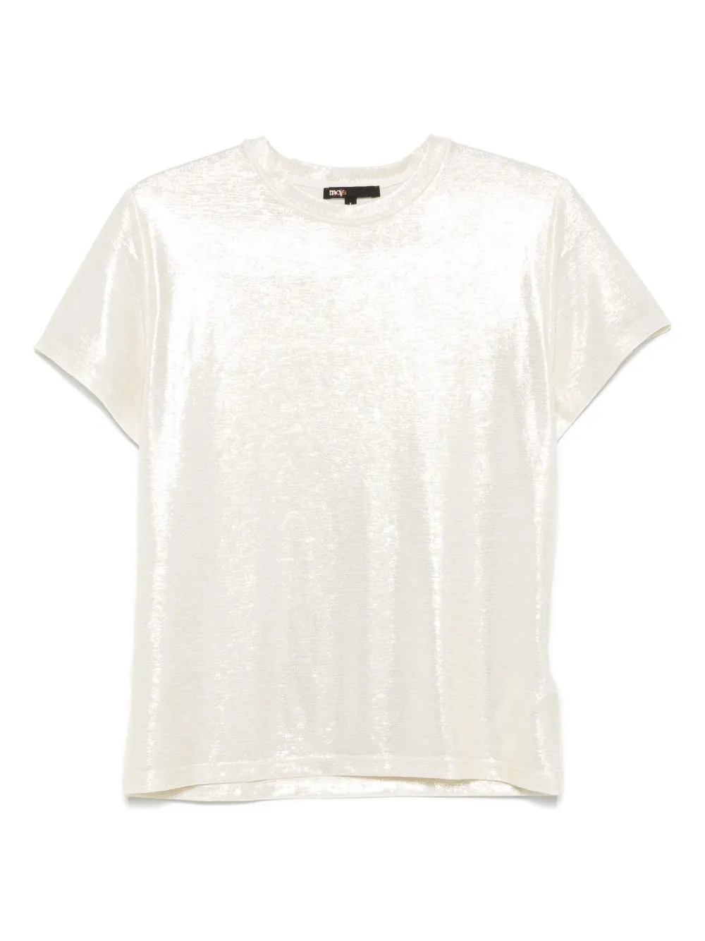 Maje playera con efecto lamé | dorado | Image 1