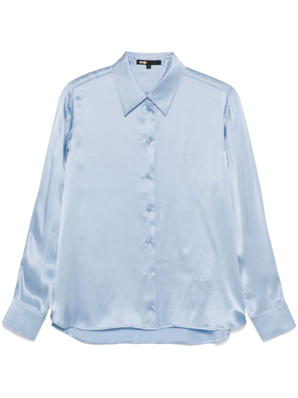 Maje silk shirt - Blue