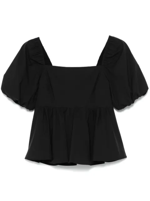 Maje puff-sleeves blouse
