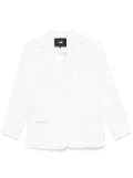 Maje slub-textured blazer - Neutrals
