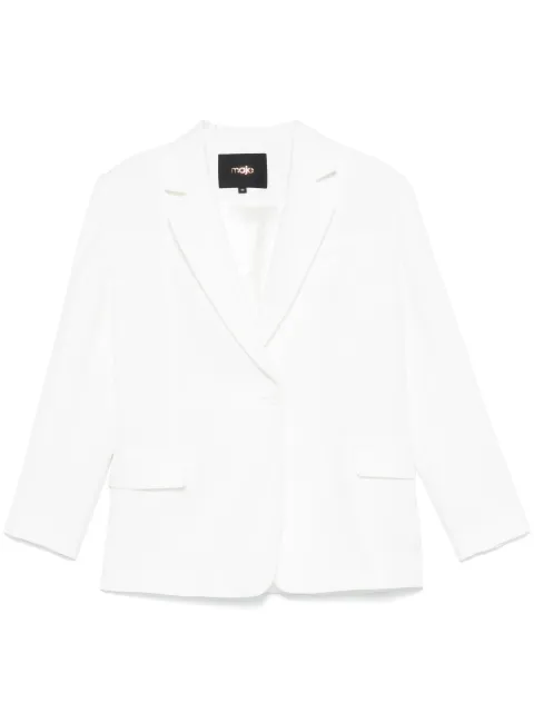 Maje slub-textured blazer