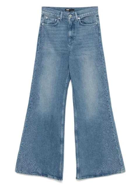 Maje embroidered jeans