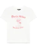 Maje graphic-print T-shirt - White
