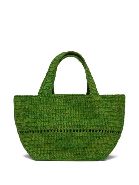 Maje raffia mini bag