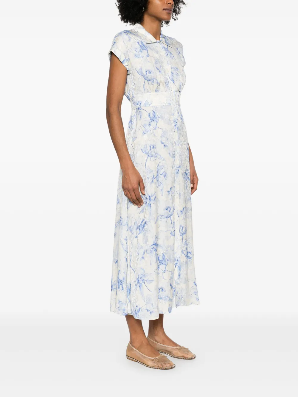 Maje floral-print maxi dress