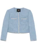 Maje tweed jacket - Blue