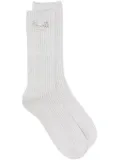 Maje lurex socks - Silver