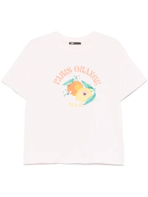 Maje graphic-print T-shirt