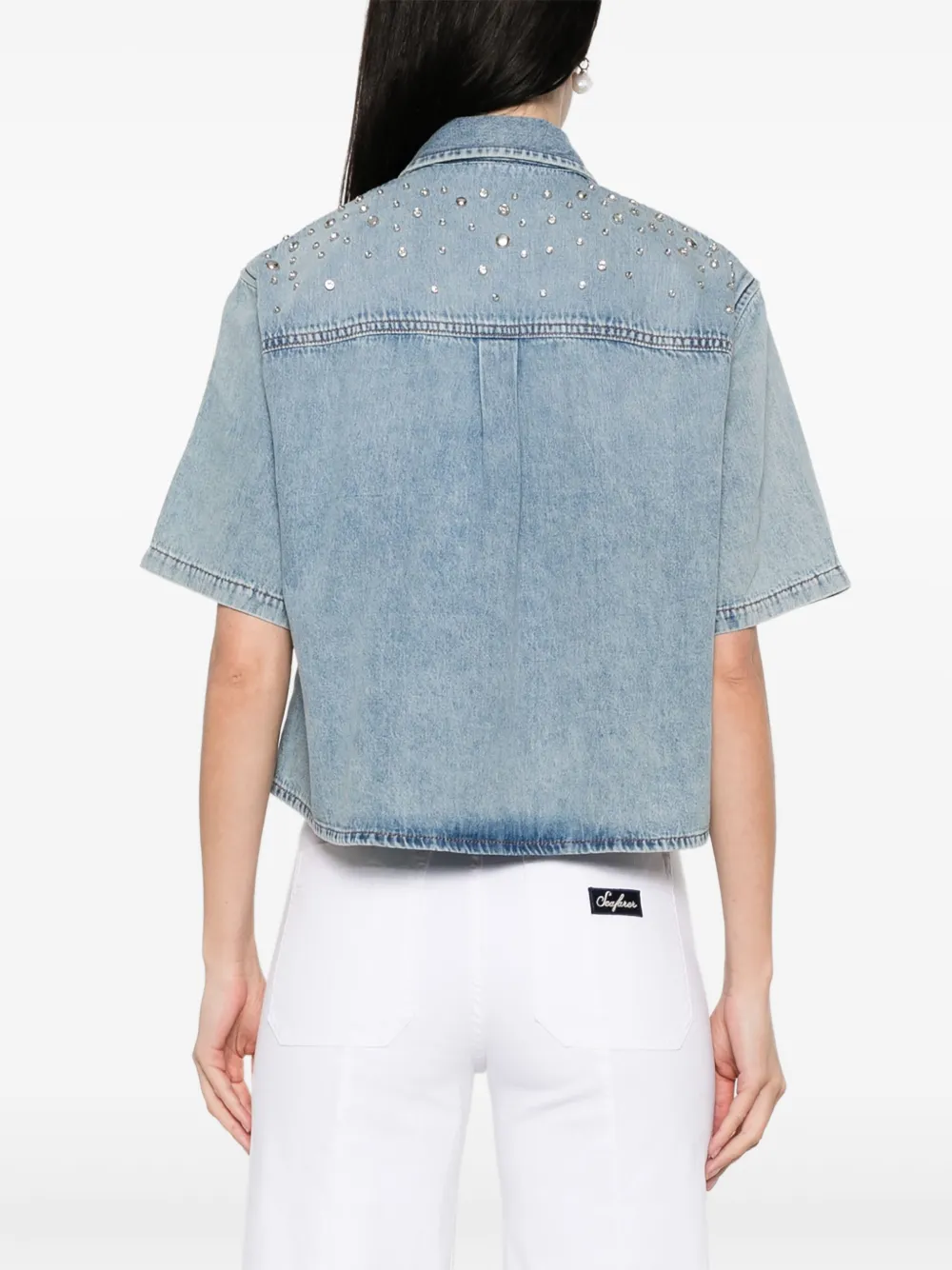 Maje Klassisches Jeanshemd | Kleidung | Image 4