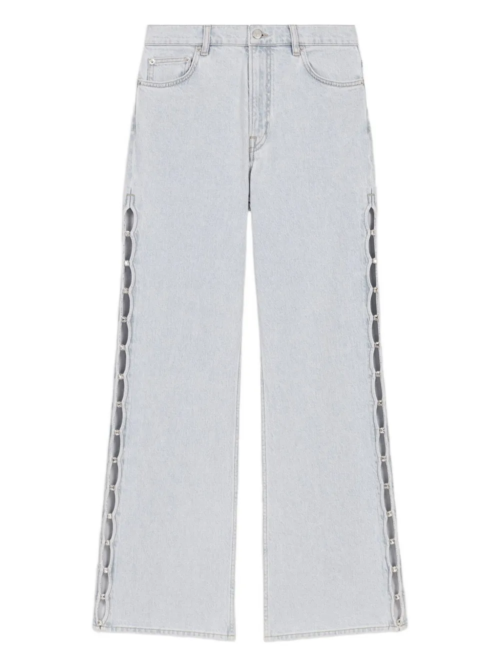 Maje jeans con apliques de strass | azul | Image 1