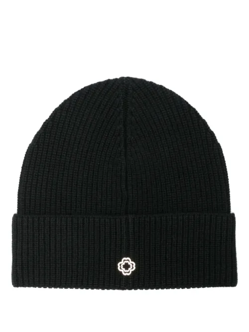 Maje bonnet en maille - Noir - Maje - Modalova