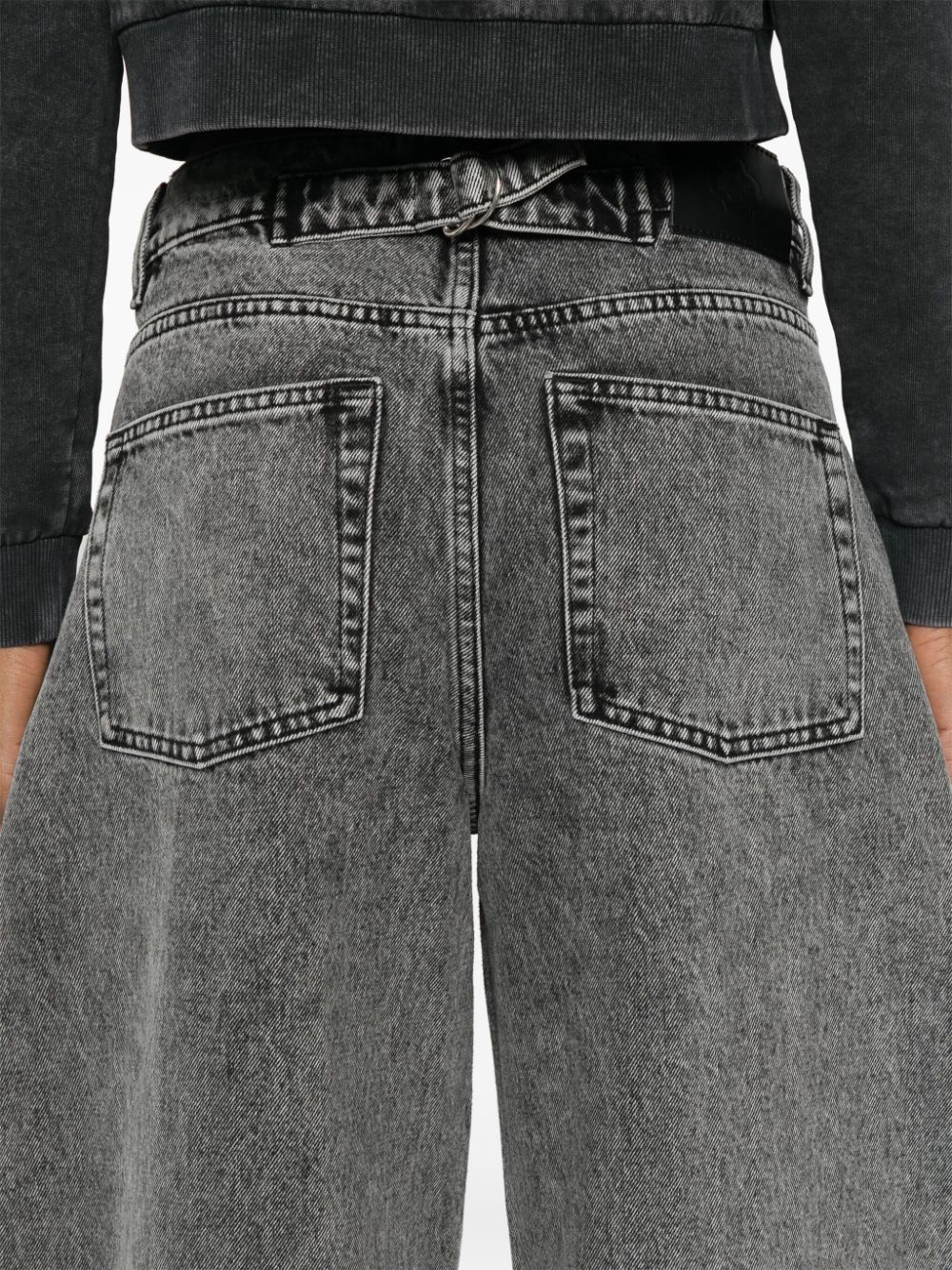 MAJE TAPERED JEANS 