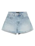 Maje stud-embellished shorts - Blue