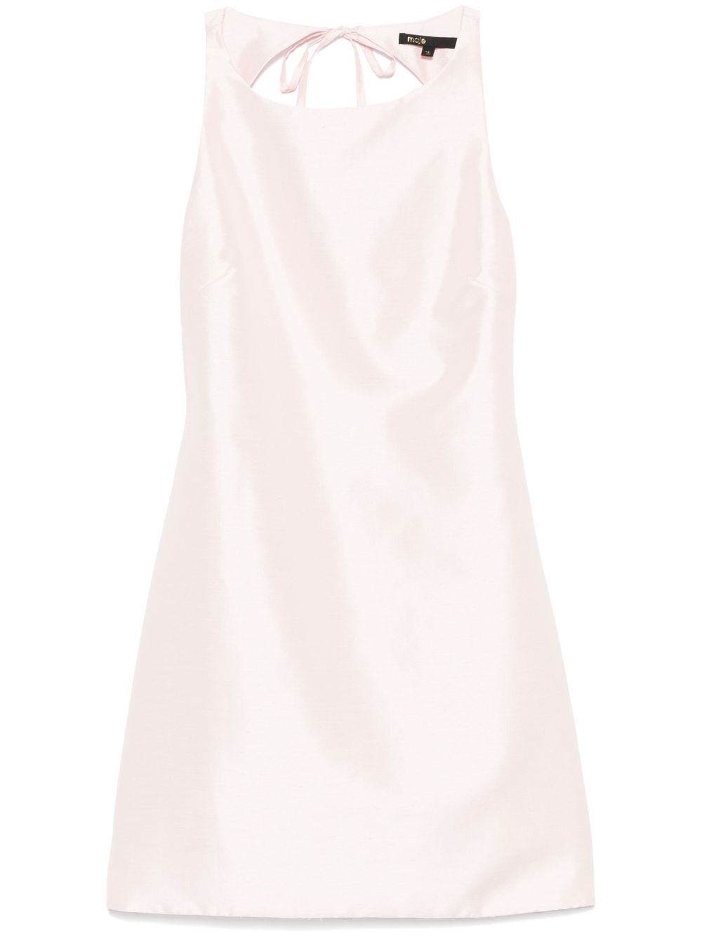 Maje backless mini dress - Pink