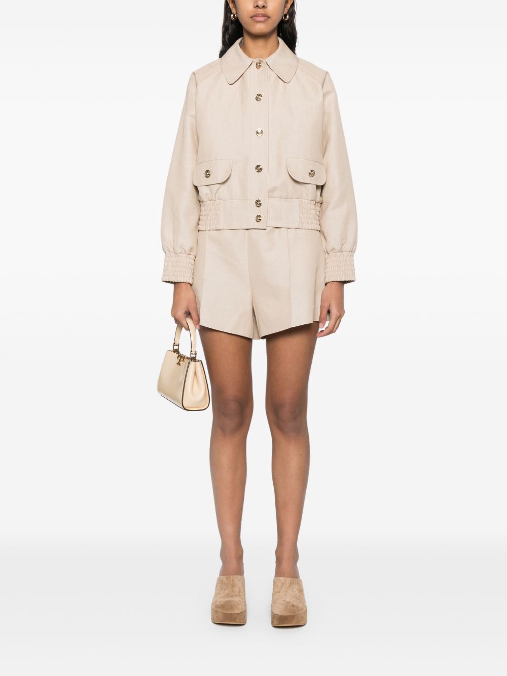 Maje Formele shorts - Beige