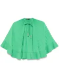 Maje plissé blouse - Green