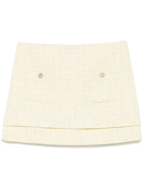 Maje tweed mini skirt