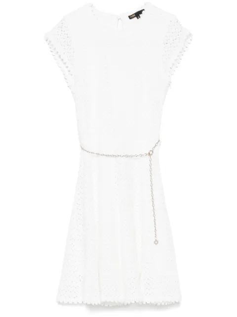 Maje belted mini dress