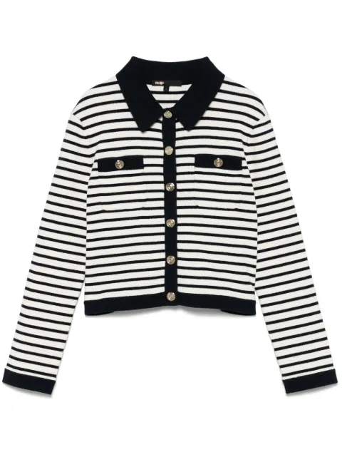 Maje striped cardigan 